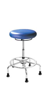 Tabouret industriel à base araignée