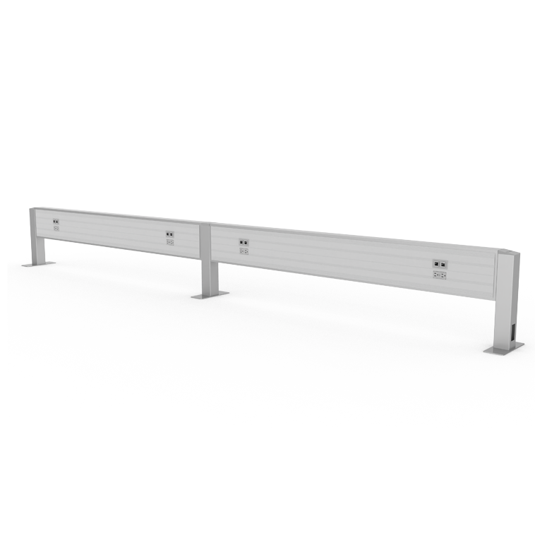 Power and Data Rail - 180° Configuration
