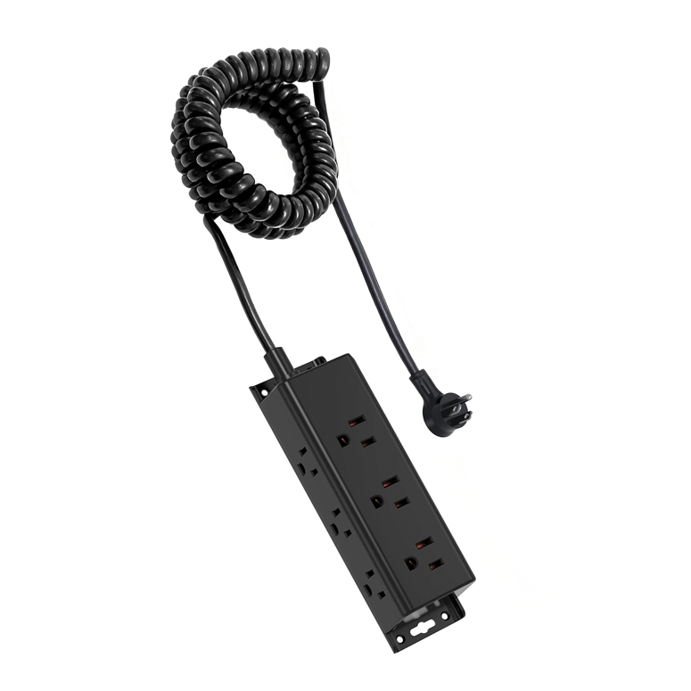 Power Bar - 10' with spiral wire